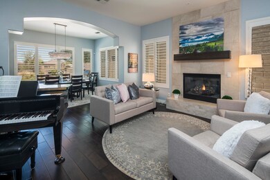 The Limestone Fireplace