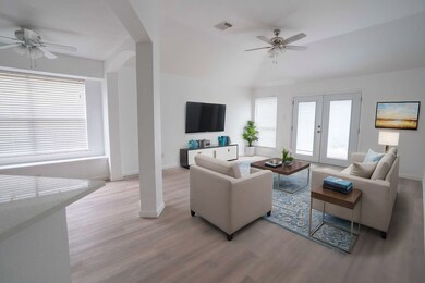 Family room/ breakfast area (Virtually staged)
