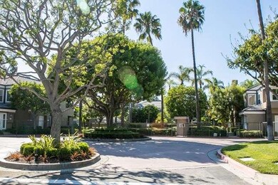Gated Entrance to Baycrest Ct Newport Beach CA 926