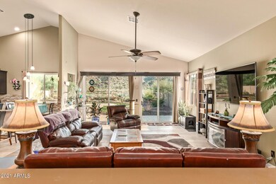 Spacious living area