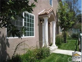 Entrance to townhome