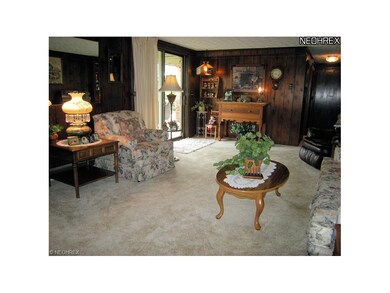 Family room with access to patio