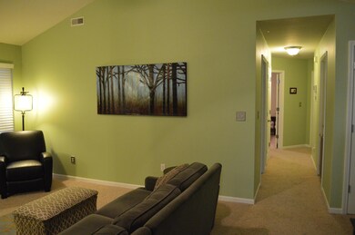 living room into hall