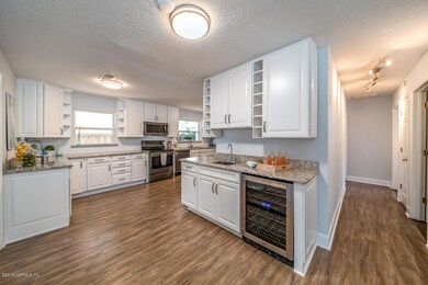 kitchen w wine cooler