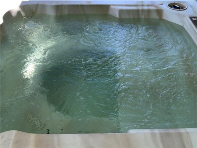 Built in spa / jacuzzi / hot tub.