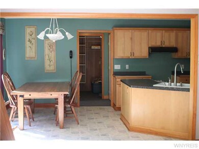 Kitchen. Showing Walk-In Pantry From Garage Entran