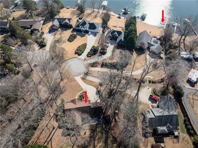 Cart path adjacent to the home leads down to the d