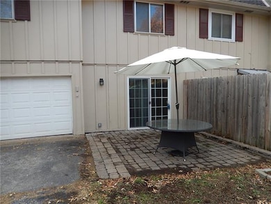 Private patio area