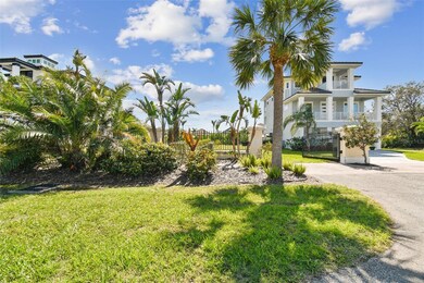 View towards the property.