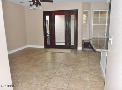 Beautiful wood doors to the patio