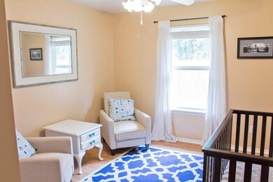 Bedroom is approximately 11X11 in size. Ceiling fa