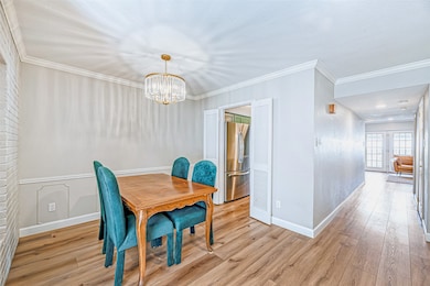 A quaint breakfast nook with a charming view of th