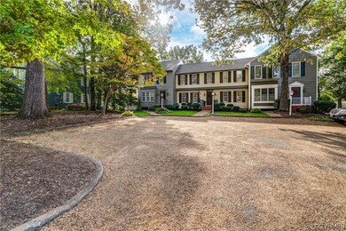 View of colonial-style house