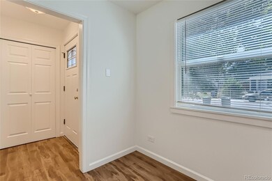 Front foyer and coat closet