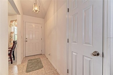 Foyer with coat closet.