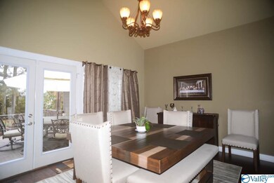 Gorgeous room leads out to the wonderful multi lev