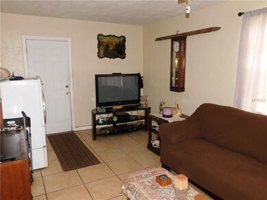 Living room, to back door to back yard.