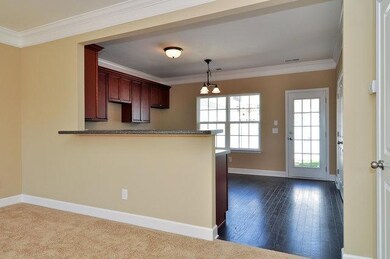 Open floor plan  Exact floor plan model home