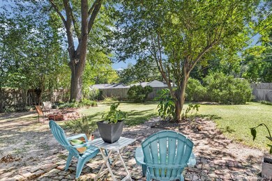 Brick patio