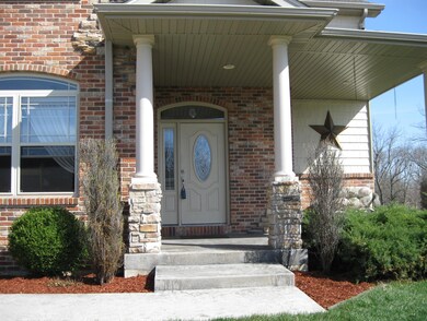 Charming Covered Front Porch