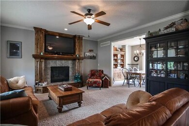 Great Room Looking into Dining Room