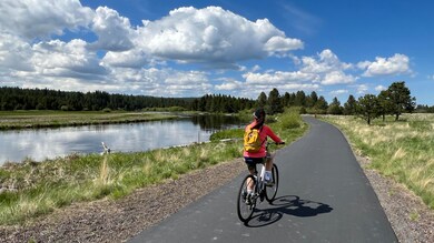 33 miles of bike paths