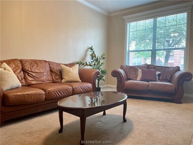 Living space with large window