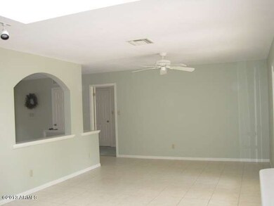 family room opens to living room