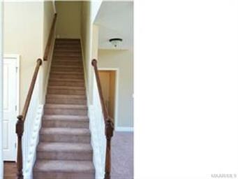 Stairs.