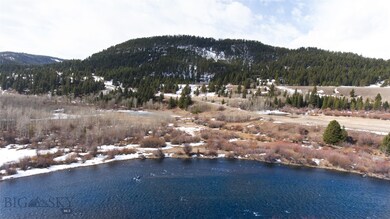 Looking at Lot 14 from the Madison River.