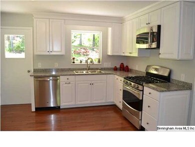 Updated kitchen with stainless and beautiful grani