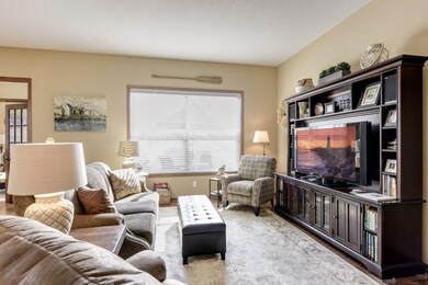 Great family room.