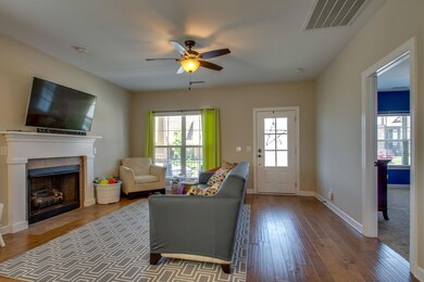 Lots of light & a fireplace!