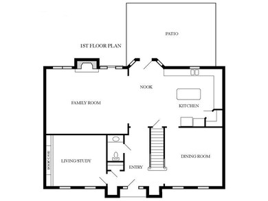 1st Floor Plan.
