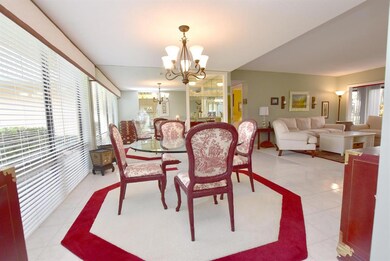 Dining to living area