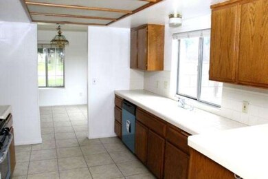Kitchen with lots of counter space and cabinets