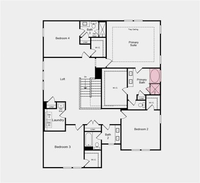 Second Floor Plan - Structural options added inclu