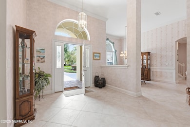 Entry Foyer 12' Ceilings