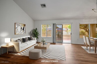 Virtually Staged Living Room
