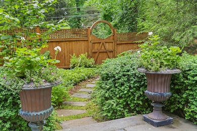 Beautiful landscaping, and special touches everywhere.