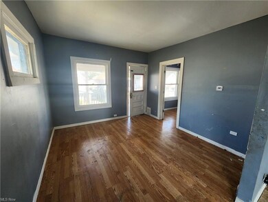 View of hardwood floored empty room