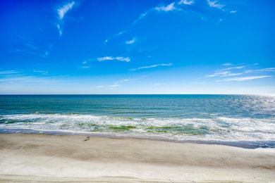 Water view featuring a straight on beach view