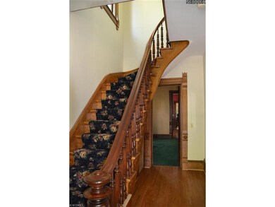Walnut banister