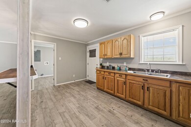 Kitchen and laundry