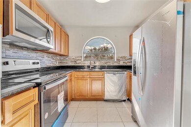 Kitchen with new appliances