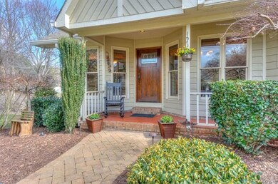 Welcoming front porch