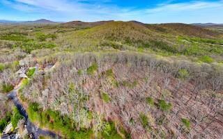Mountain view with a wooded view