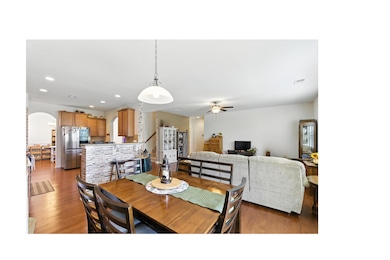 Open Dining and Living