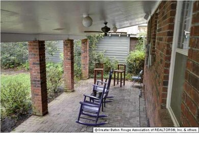 Enjoy the view from the spacious back porch