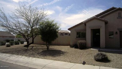 Large front landscaping area